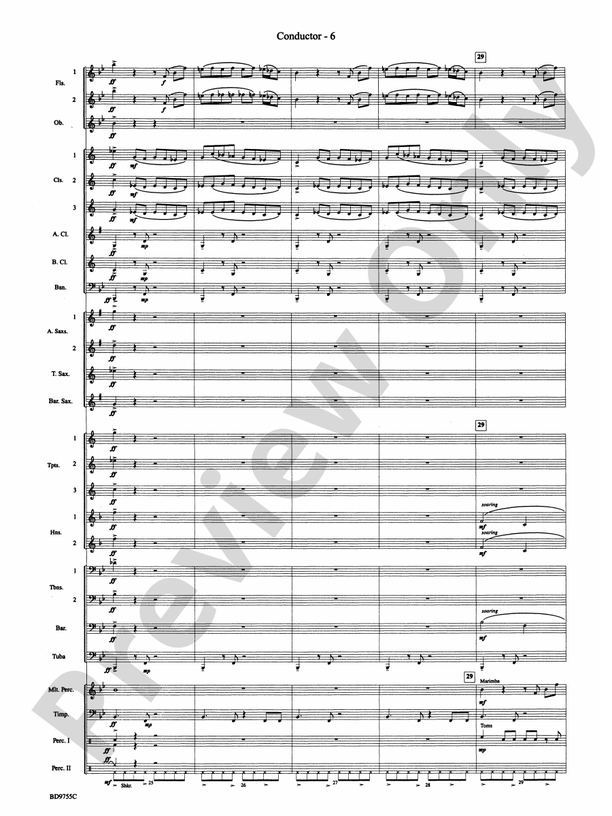 The Maelstrom - Concert Band Conductor Score & Parts (Digital Download)