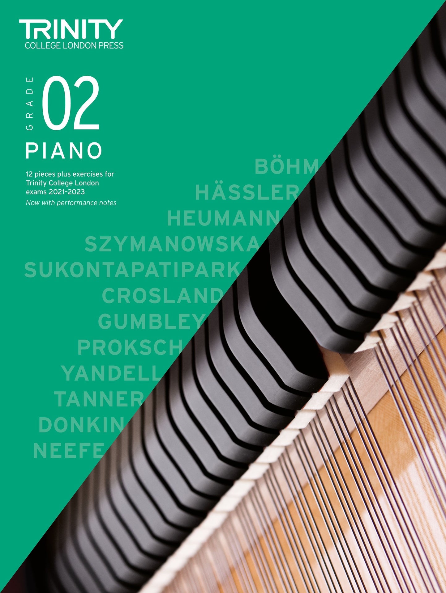 Trinity Piano Exam Pieces 2021-23 Grade 2 - Book Only - Trinity College London TCL020253
