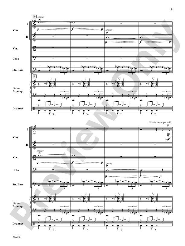 Fourth Dimension – String Orchestra Conductor Score & Parts (Digital Download)