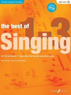The Best of Singing Grades 1-3 (high voice/CD) - Classical Vocal High Voice Faber Music /CD