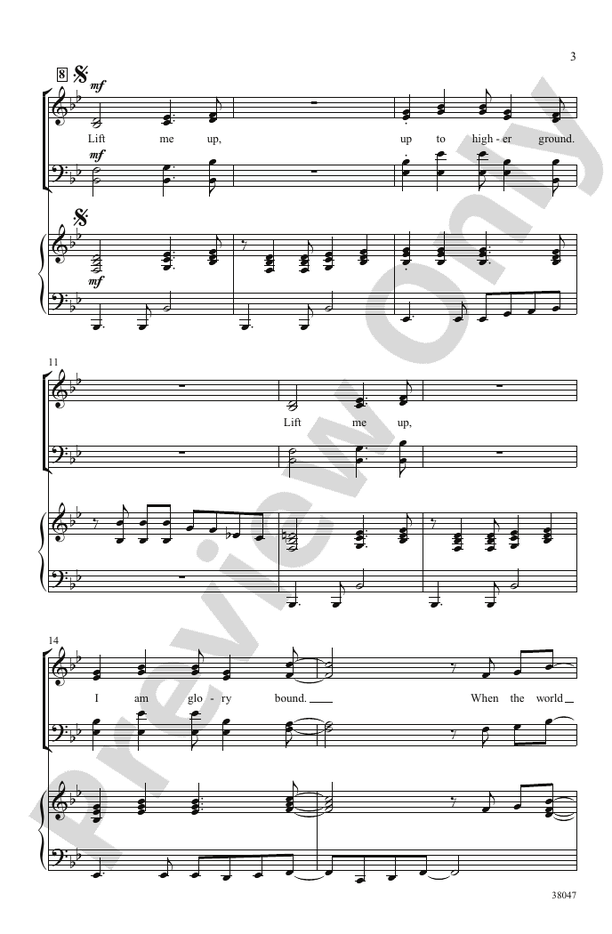 Lift Me Up! – SATB Choral Octavo (Digital Download)