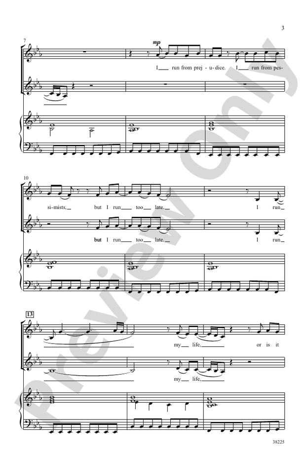 I Run to You: The Hits of Lady Antebellum – SSA Choral Octavo (Digital Download)