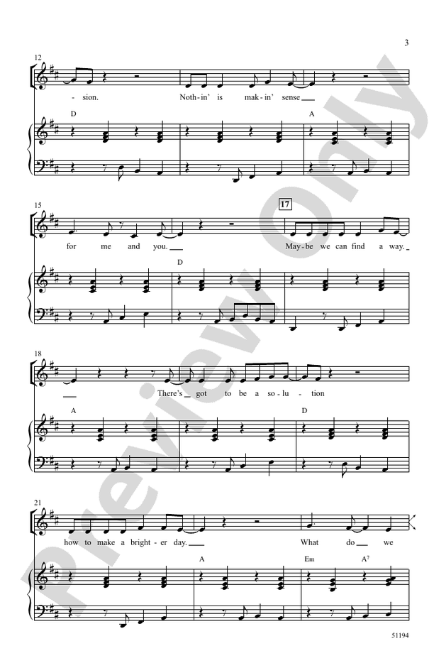 Give a Little Love - 2 Part Treble Choral Octavo (Digital Download)
