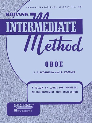 Rubank Intermediate Method - Oboe - Oboe Rubank Publications