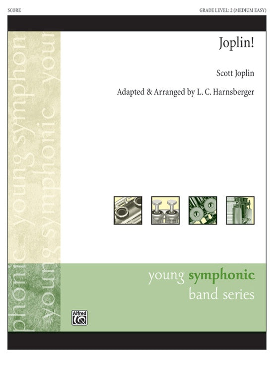 Joplin! - Concert Band Conductor Score & Parts (Digital Download)