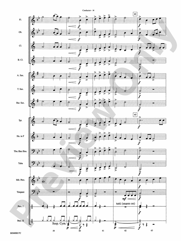 Tidings of Joy! - Concert Band Conductor Score & Parts (Digital Download)