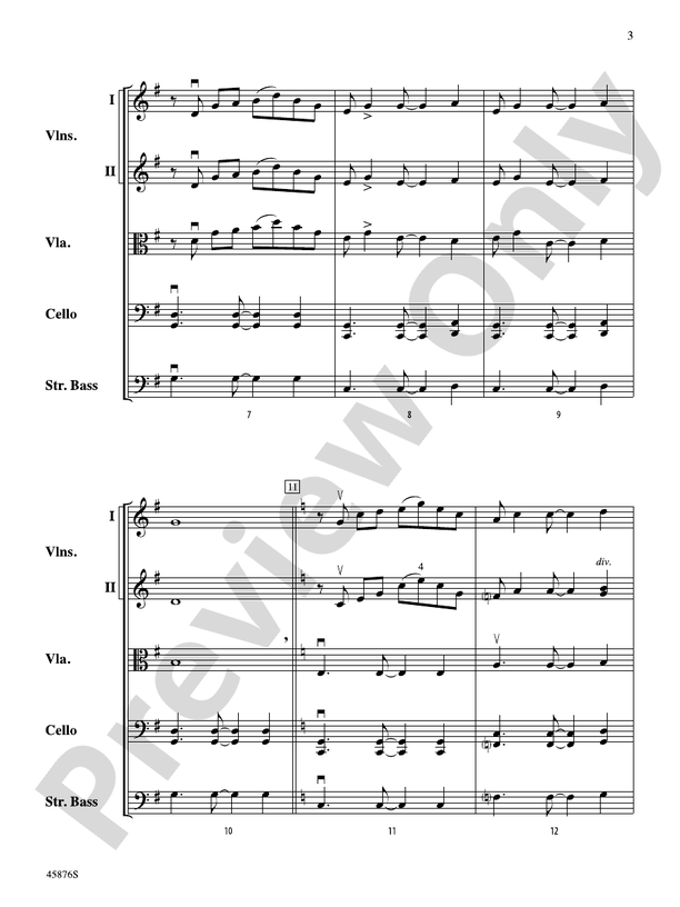 Big Sky Country - String Orchestra Conductor Score & Parts (Digital Download)