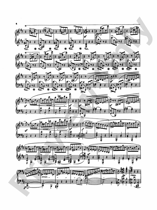 Chopin - Scherzi and Fantasy in F Minor (Ed. Franz Liszt) - Piano Solo (Digital Download)