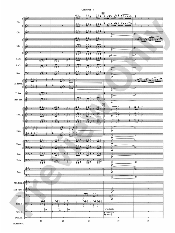 Royal Canadian Sketches - Concert Band Conductor Score & Parts (Digital Download)