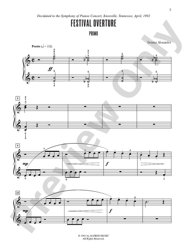 Contest Winners for Two, Book 4: 7 Original Piano Duets from the Alfred, Belwin, and Myklas Libraries - 1 Piano, 4 Hands (Digital Download)