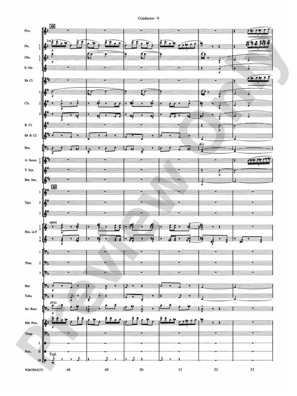 An American in Paris - Concert Band Conductor Score & Parts (Digital Download)