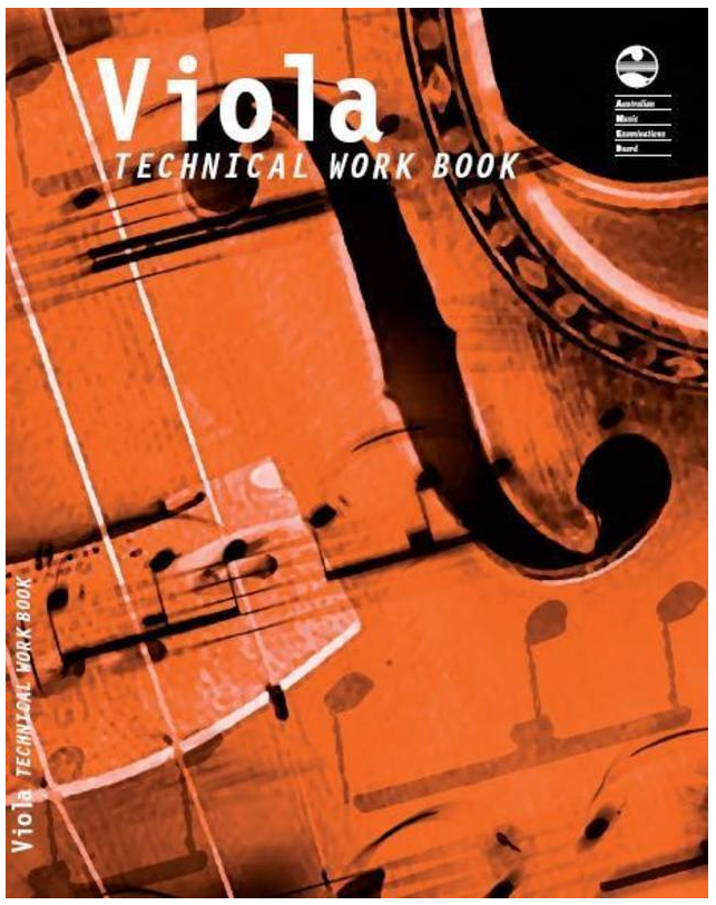 AMEB Technical Work Book - Viola Book 2007 Edition (Series 1) AMEB 1202075939