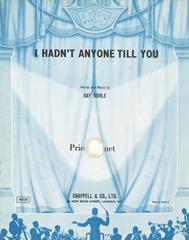I Hadn't Anyone Till You - PVG (Digital Download)
