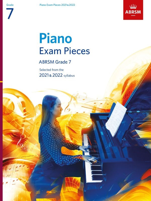 ABRSM Piano Exam Pieces 2021-22 Grade 7 - Piano Book Only ABRSM 9781786013248