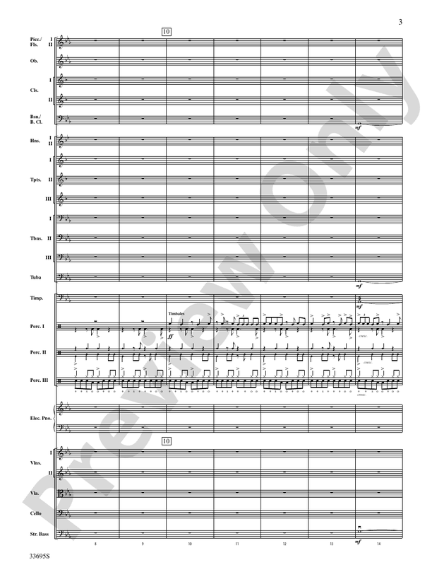 Danzas Cubanas – Full Orchestra Conductor Score & Parts (Digital Download)