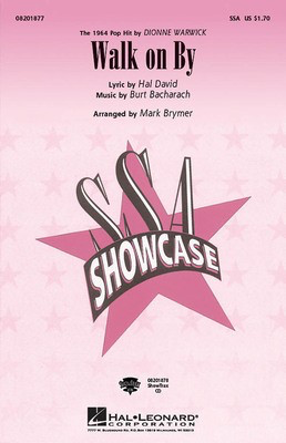 Walk on By - Burt Bacharach - Mark Brymer Hal David Hal Leonard ShowTrax CD CD