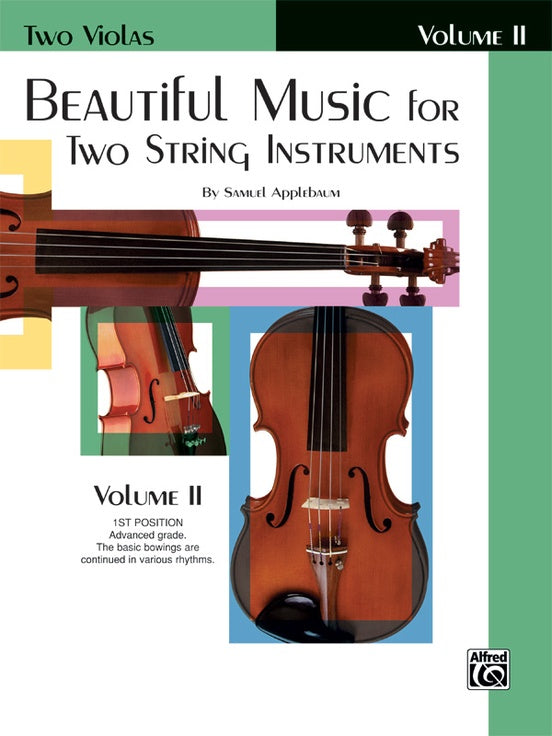 Beautiful Music for Two Strings Volume II 2 Violas