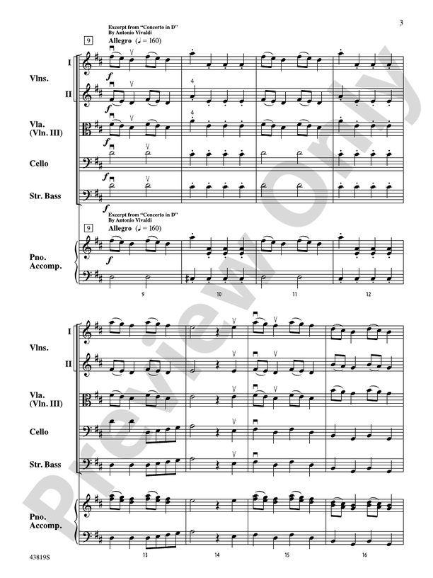 A Tale of Four Trees – String Orchestra Conductor Score & Parts (Digital Download)