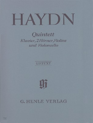 Quintet Hob 14 No 1 - Joseph Haydn - French Horn|Piano|Cello|Violin G. Henle Verlag Quintet Parts