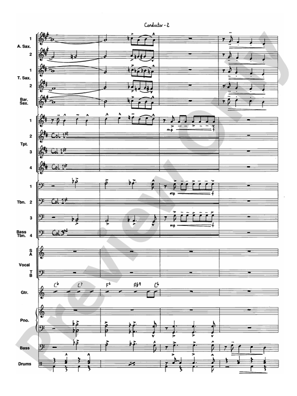 I've Got a Gal in Kalamazoo - Jazz Ensemble Conductor Score & Parts (Digital Download)