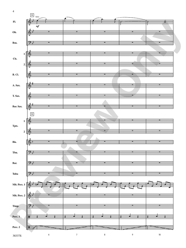 Ritual Images - Concert Band Conductor Score & Parts (Digital Download)