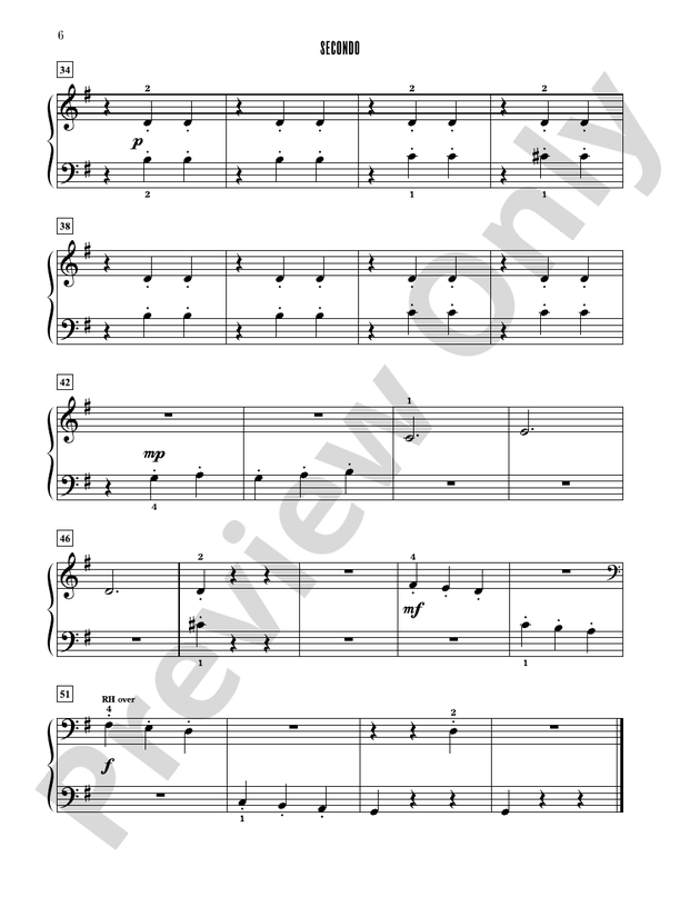 Contest Winners for Two, Book 1: 7 Original Piano Duets from the Alfred, Belwin, and Myklas Libraries - 1 Piano, 4 Hands (Digital Download)