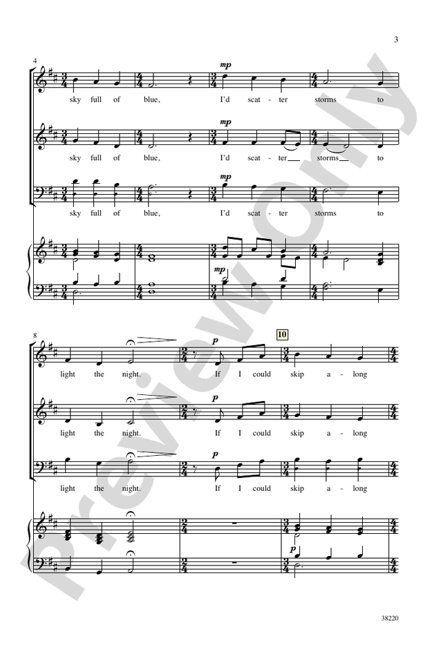 Dream with Me – SAB Choral Octavo (Digital Download)