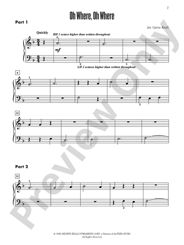 Contest Winners for Three, Book 1: 6 Piano Trios from the Alfred, Belwin, and Myklas Libraries  (Digital Download)