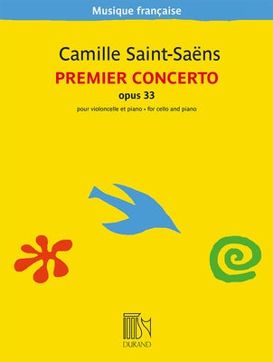Saint-Saens - Concerto #1 in Amin Op33 - Cello/Piano Accompaniment Durand DF01688300