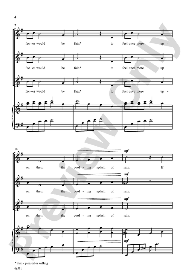 If All the Skies – SSA Choral Octavo (Digital Download)