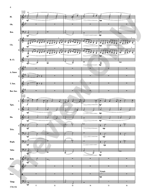Song of a Summer Night - Concert Band Conductor Score & Parts (Digital Download)