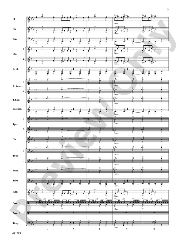 By the River's Edge (Grade 2.5) - Concert Band Conductor Score & Parts (Digital Download)