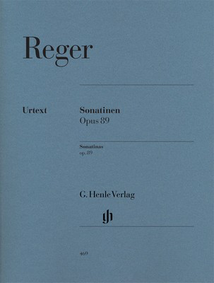 Sonatinas Op 89 - Max Reger - Piano G. Henle Verlag Piano Solo