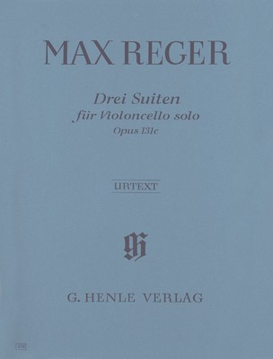 Reger - 3 Suites Op131c - Cello Solo Henle