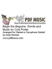 Begin The Beguine - Wind Ensemble (Digital Download)