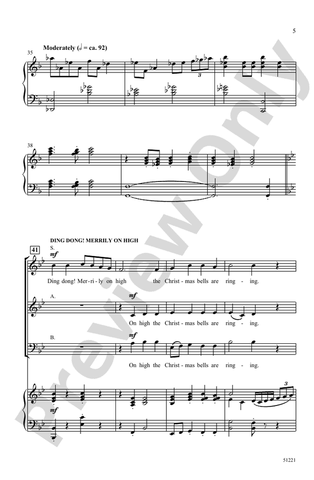 A Festive Christmas Trilogy - SSAB Choral Octavo (Digital Download)