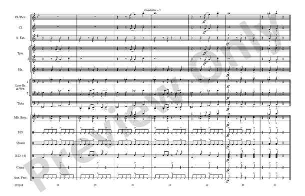 Hairspray Jam – Marching Band Conductor Score & Parts (Digital Download)