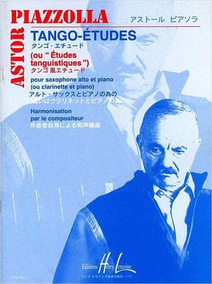 Piazzolla - Tango Etudes - Alto Saxophone Lemoine 27733HL