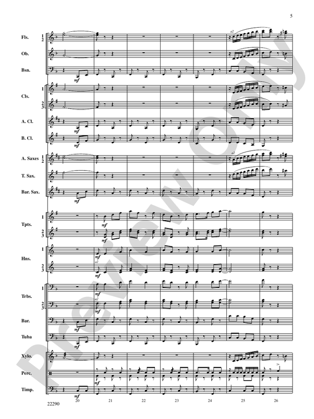 Viper Squadron March - Concert Band Conductor Score & Parts (Digital Download)