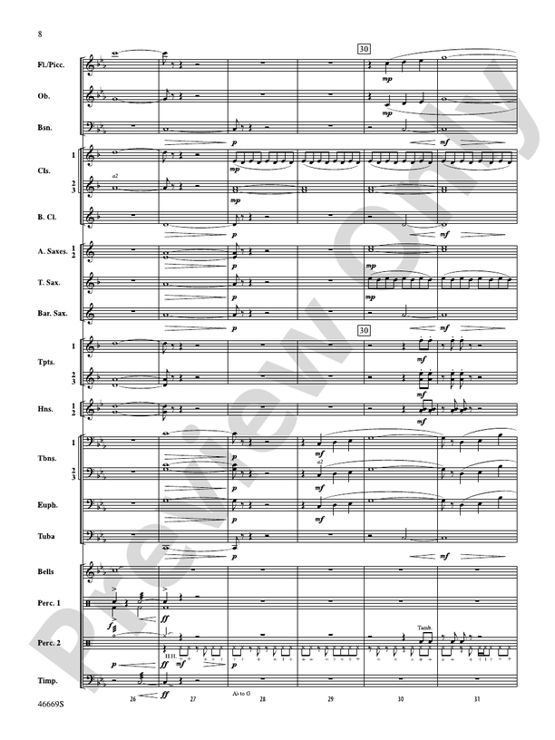Oracles of the Sirocco - Concert Band Conductor Score & Parts (Digital Download)