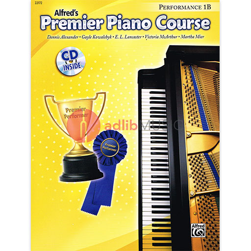 Premier Piano Course Performance 1B Bk/CD