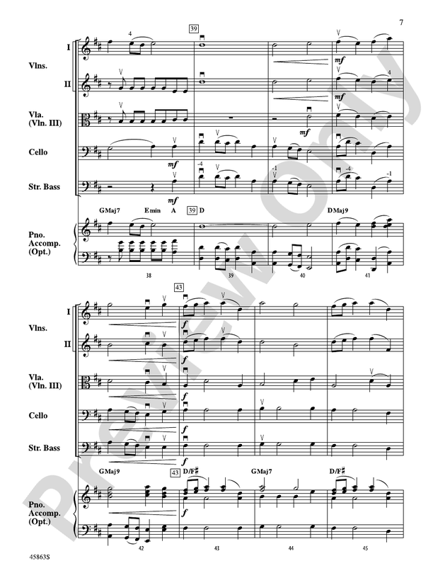 Dancing Kites - String Orchestra Conductor Score & Parts (Digital Download)
