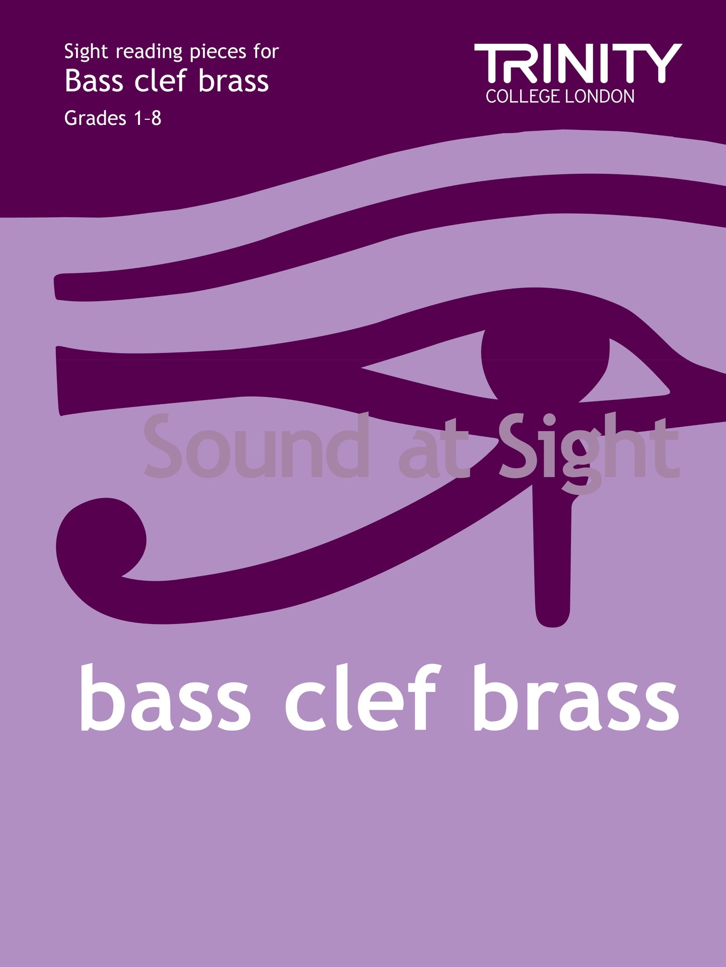 Trinity Sound At Sight Bass Clef Brass Grades 1- 8 - Trinity