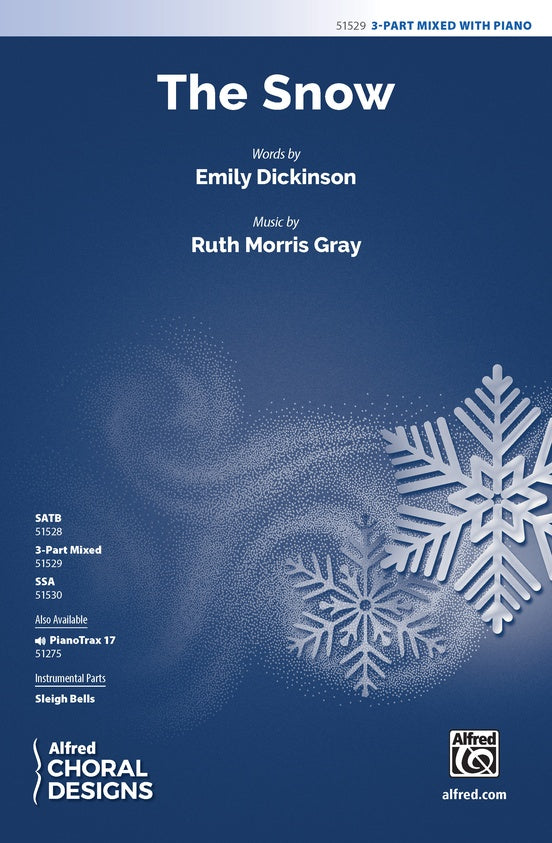 The Snow - 3 Part Mixed Choral Octavo (Digital Download)