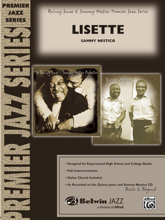 Lisette - Jazz Ensemble Conductor Score & Parts (Digital Download)