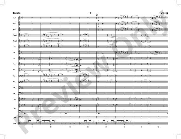 Star Eyes – Jazz Ensemble Conductor Score & Parts (Digital Download)
