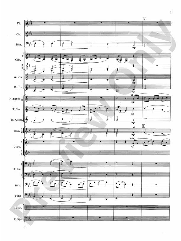 Greenwillow Portrait - Concert Band Conductor Score & Parts (Digital Download)