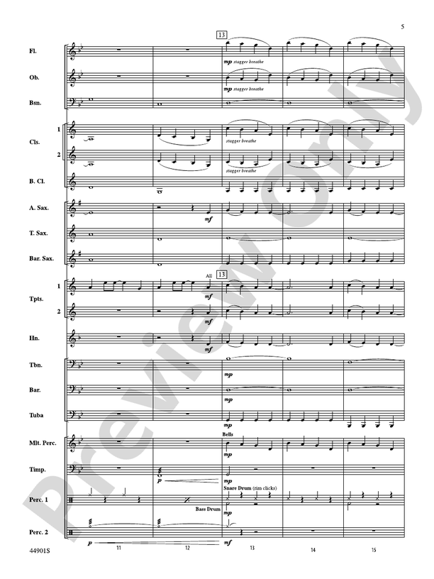 Centuries - Concert Band Conductor Score & Parts (Digital Download)