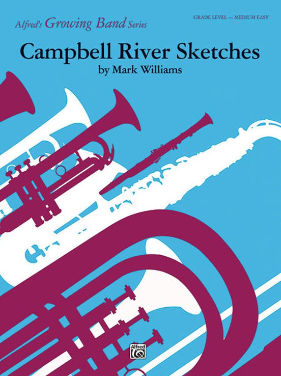 Campbell River Sketches - Concert Band Conductor Score & Parts (Digital Download)