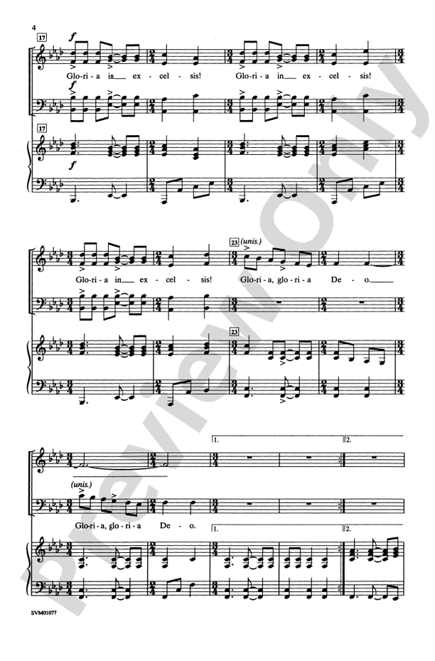 Gloria! – SATB Choral Octavo (Digital Download)